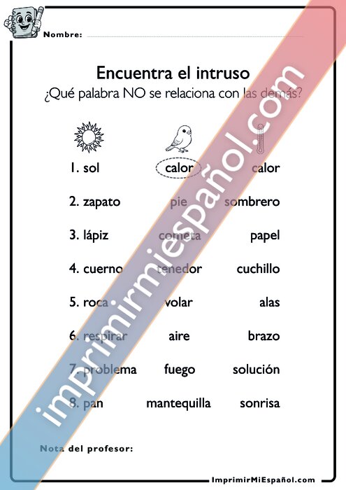 Para colorear