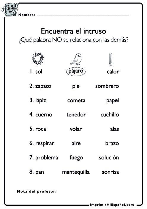 Para colorear