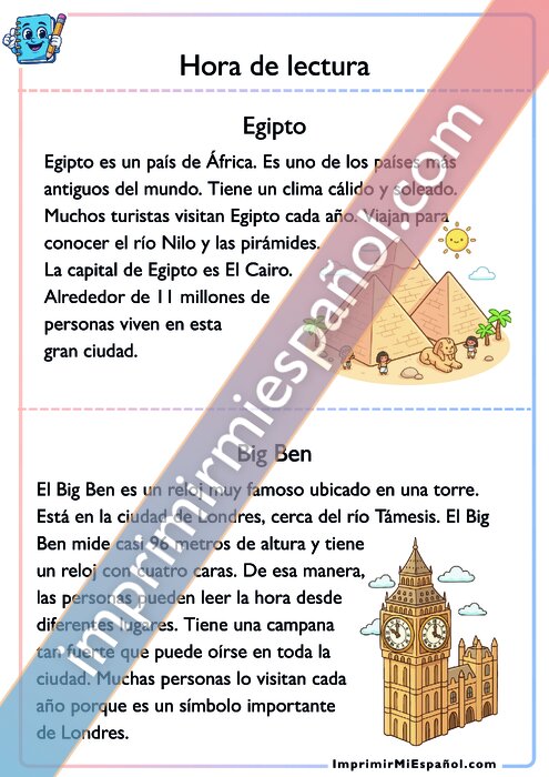 Hora de lectura