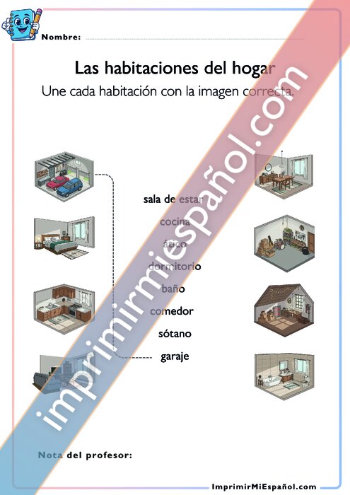 Las habitaciones del hogar