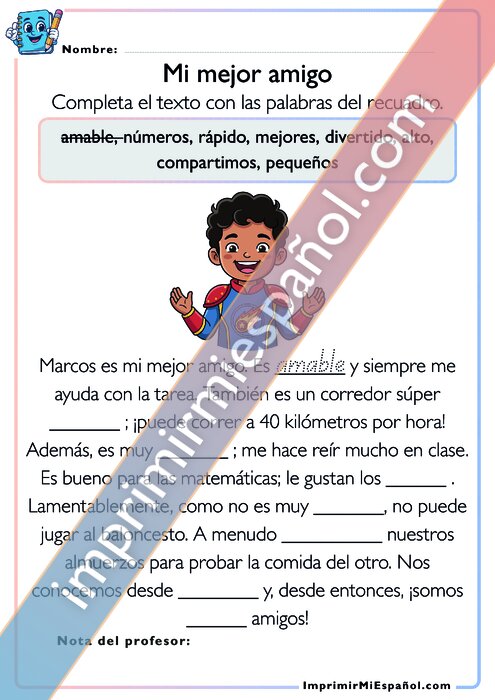 Mi mejor amigo