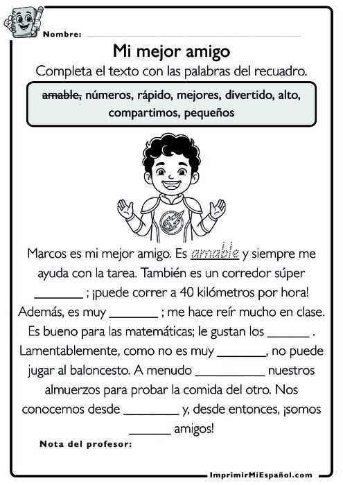 Para colorear
