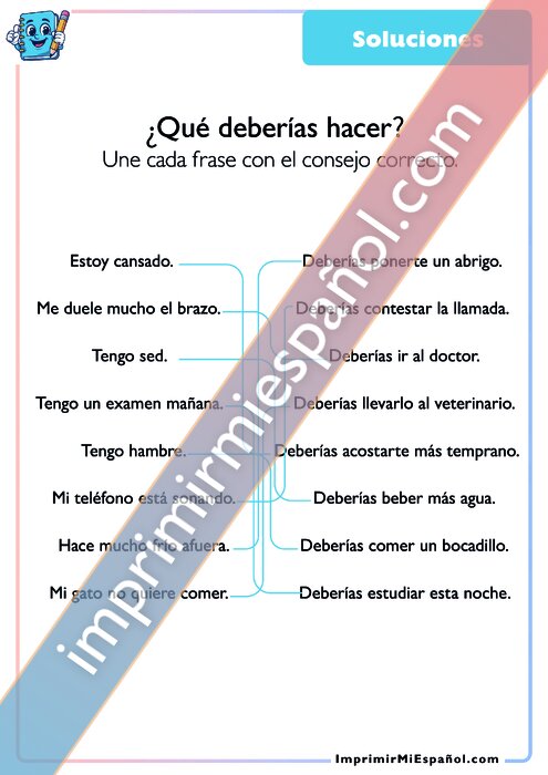 Clave de respuestas