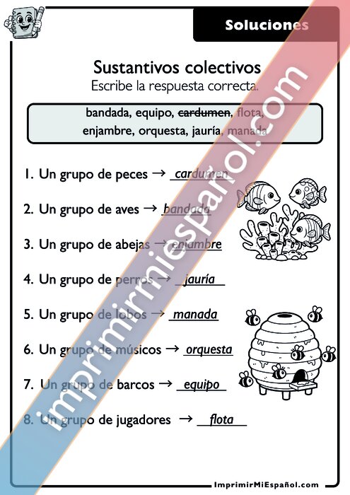 Clave de respuestas
