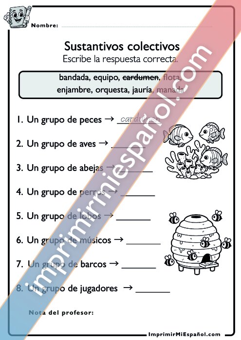 Para colorear