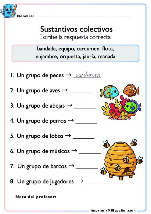 Sustantivos colectivos