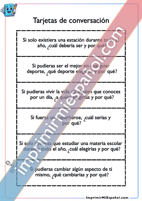 Tarjetas de conversación - 4