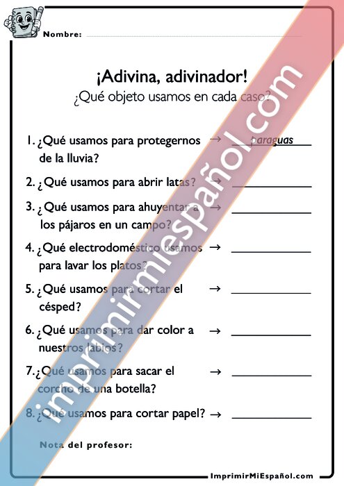 Para colorear