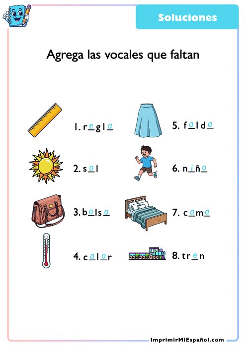 Clave de respuestas