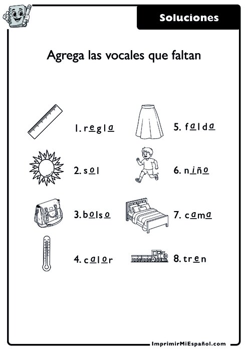 Clave de respuestas