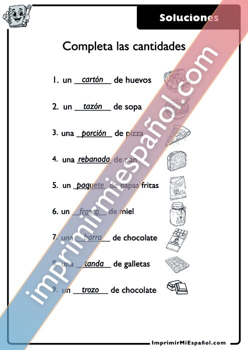 Clave de respuestas