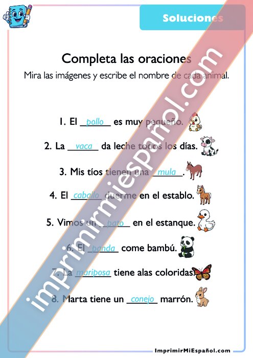 Clave de respuestas