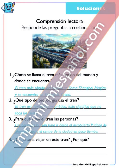 Clave de respuestas