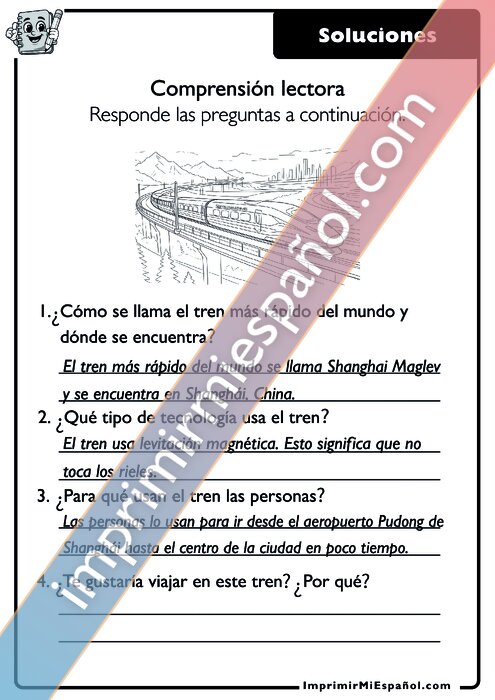 Clave de respuestas