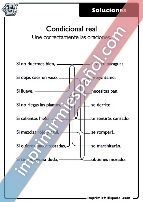 Clave de respuestas