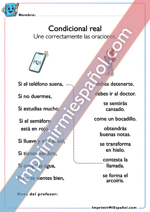 Condicional real - 2