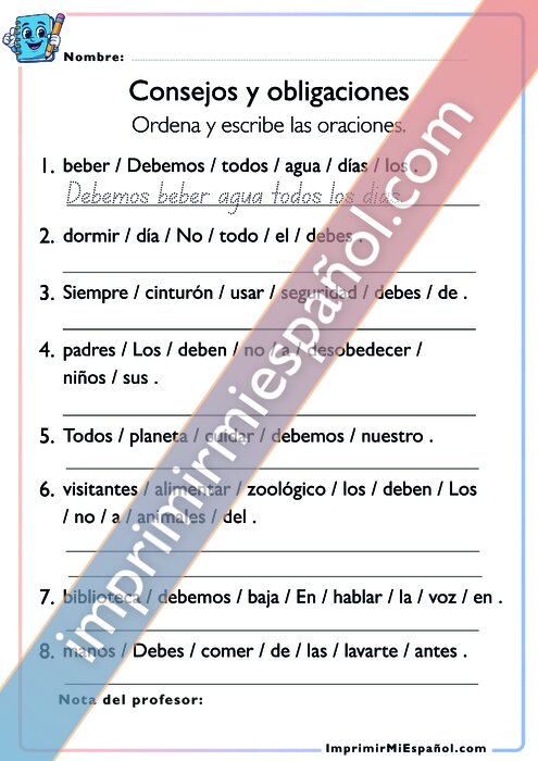 Worksheet