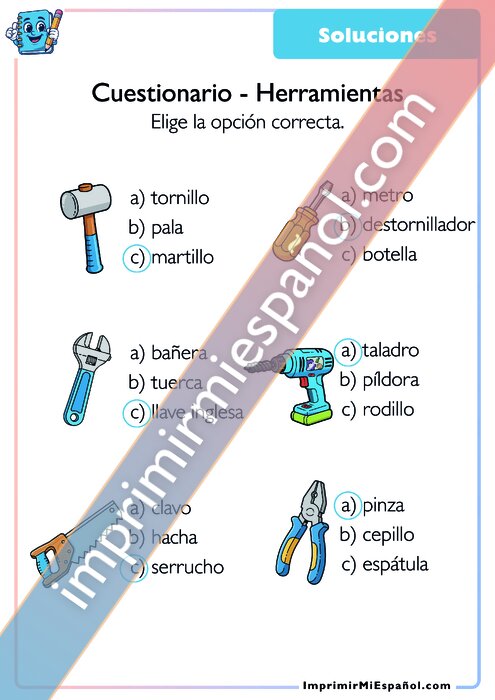 Clave de respuestas