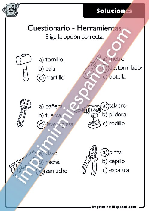 Clave de respuestas