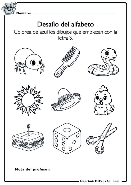 Para colorear
