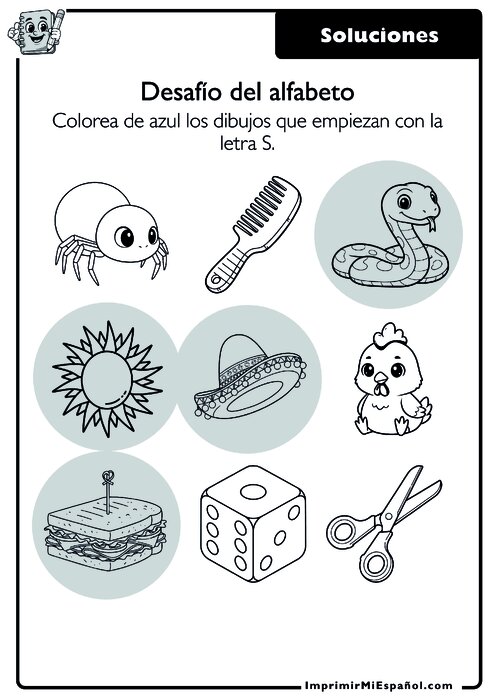 Para colorear