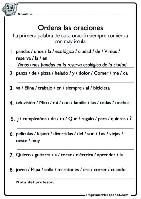 Para colorear