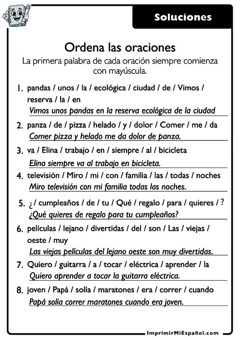 Para colorear