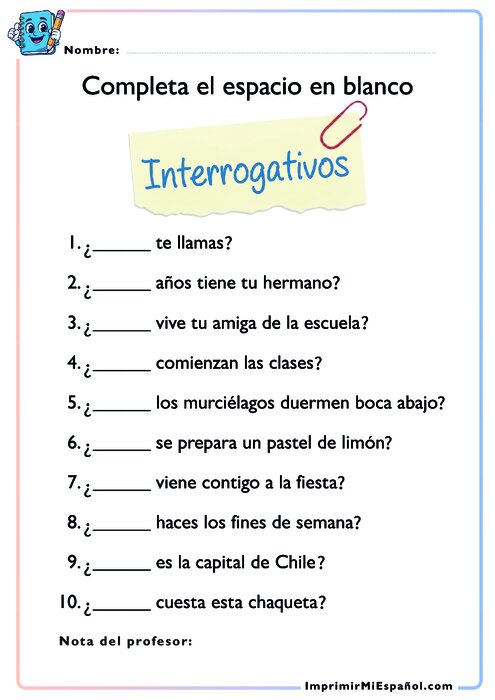 Worksheet