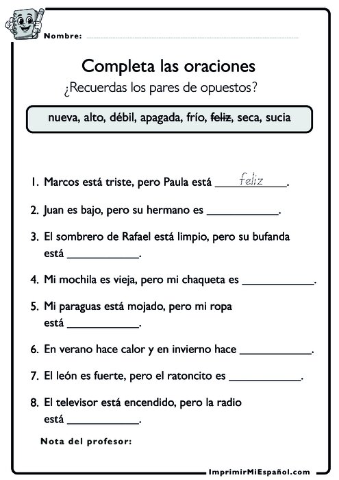 Para colorear
