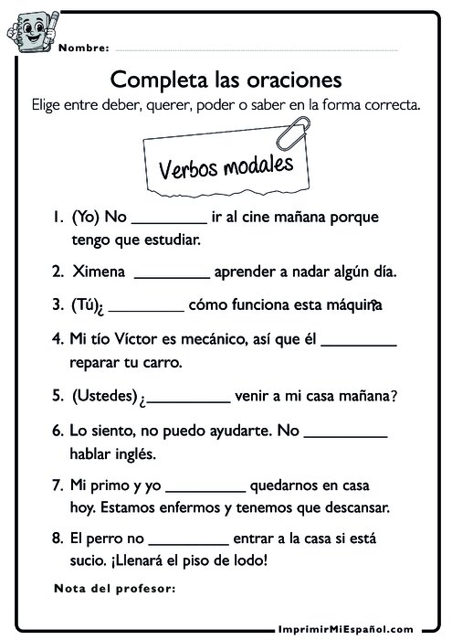Clave de respuestas
