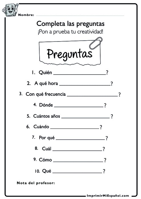 Para colorear