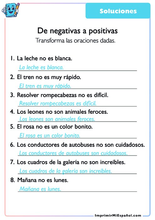 Clave de respuestas