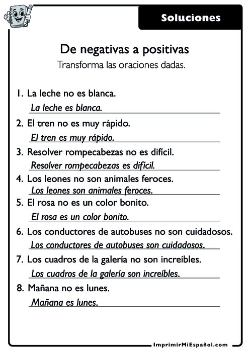 Clave de respuestas