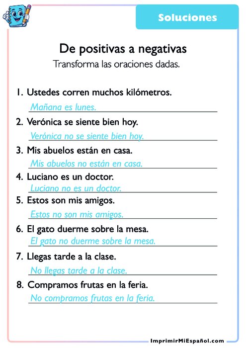 Clave de respuestas