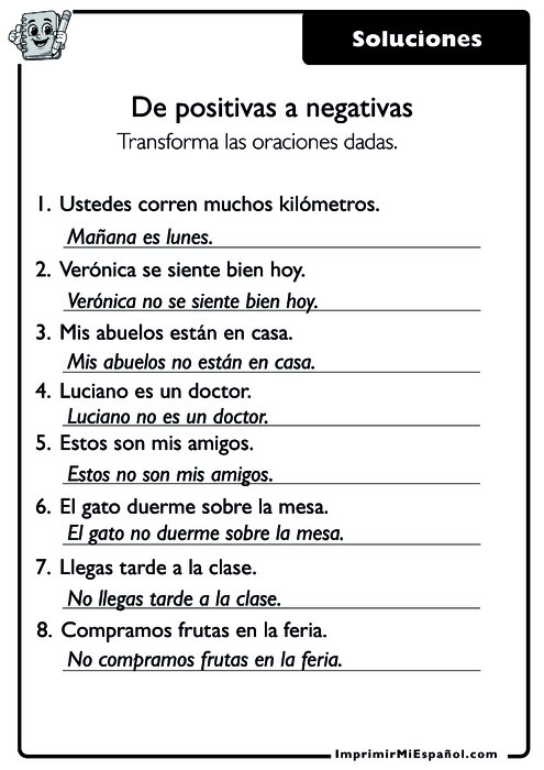 Clave de respuestas