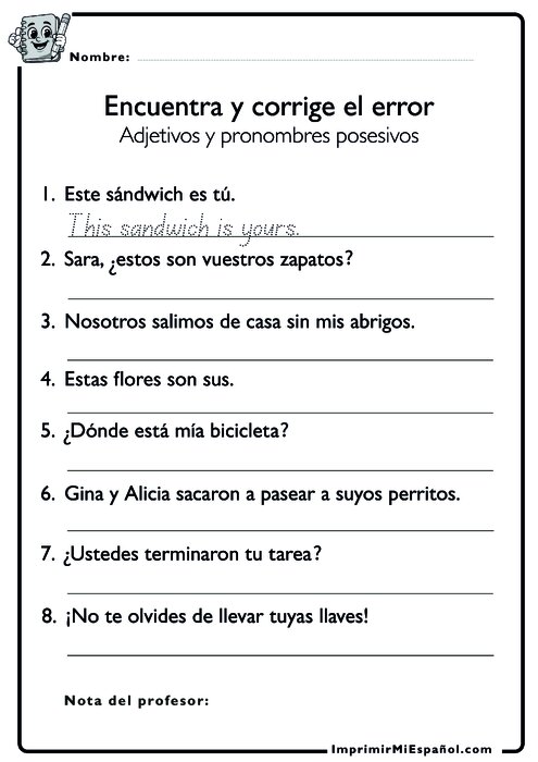 Para colorear
