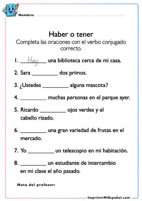 Worksheet