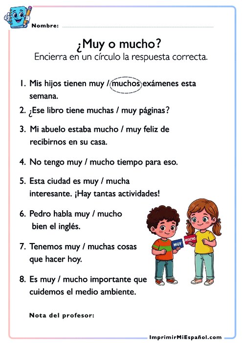 Muy o mucho