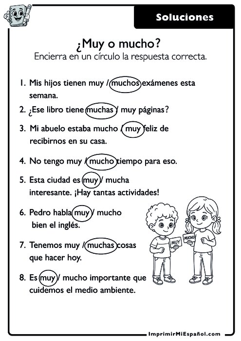 Clave de respuestas