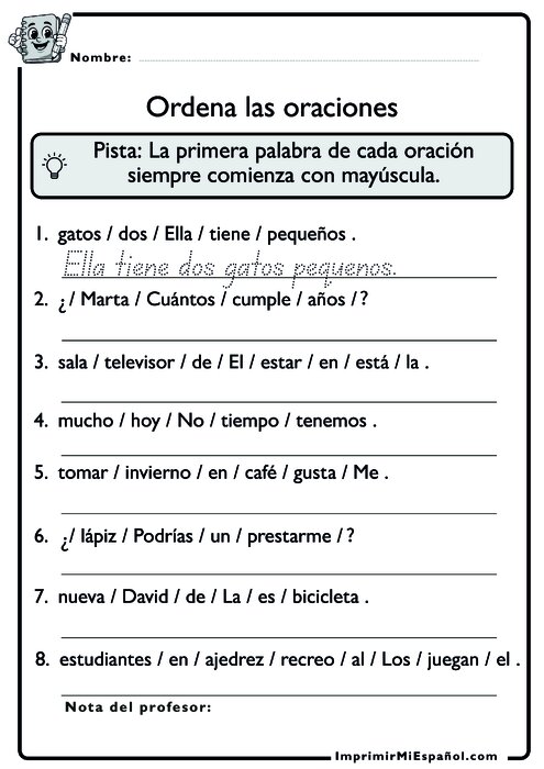 Para colorear