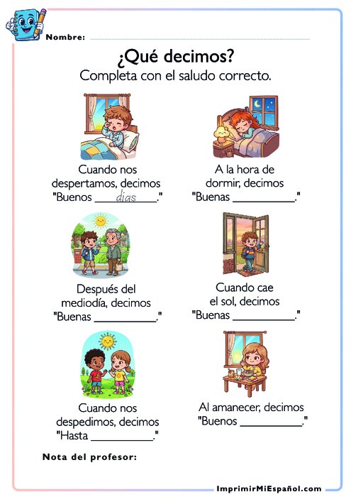 Qué decimos