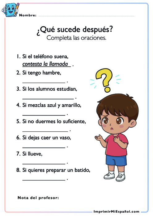Qué sucede después