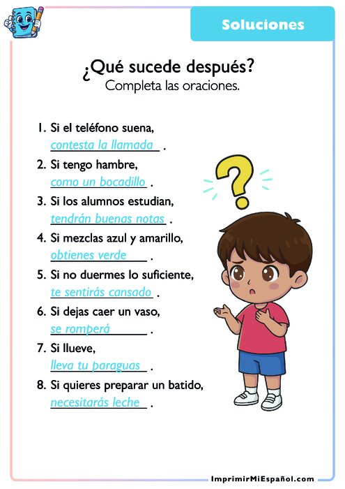 Clave de respuestas