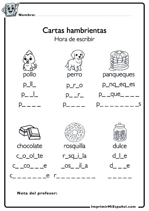 Para colorear