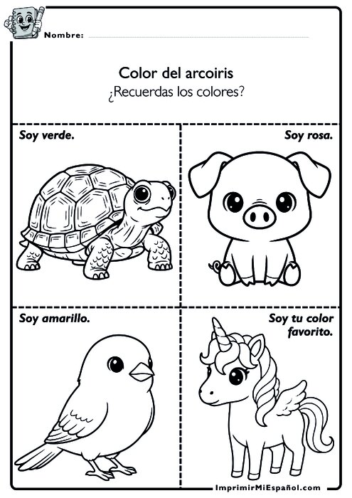 Para colorear