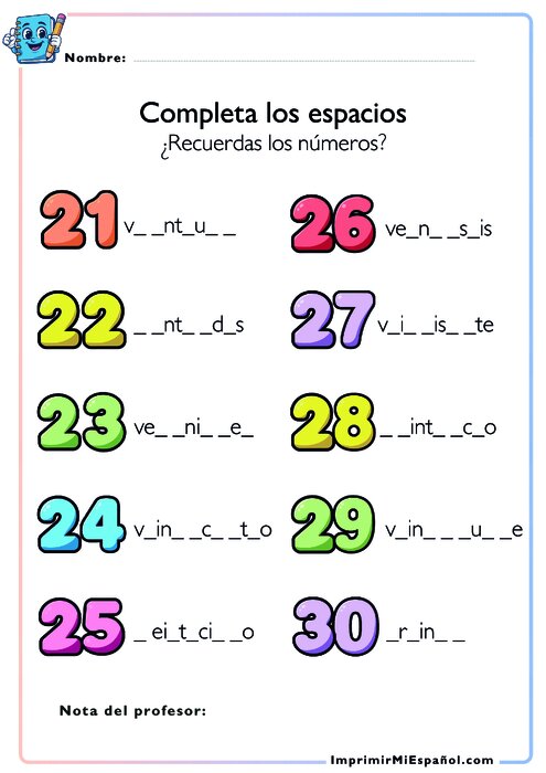 Worksheet