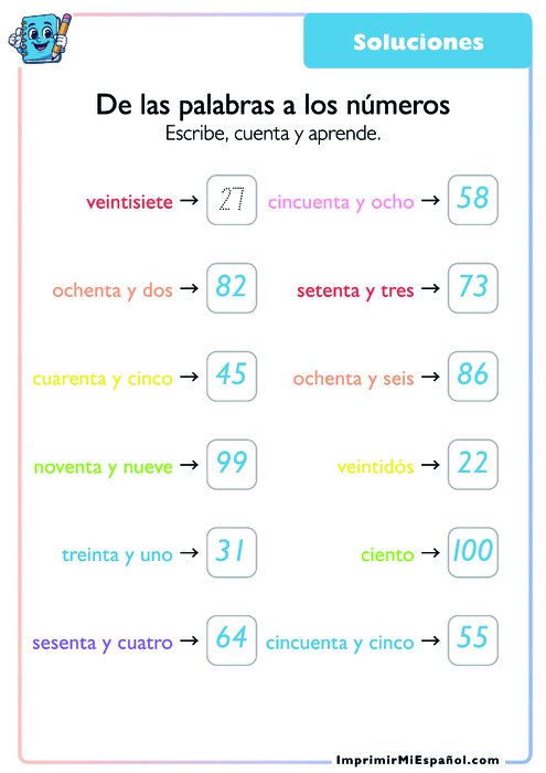 Clave de respuestas