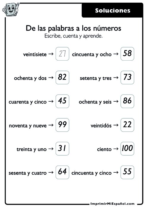 Clave de respuestas