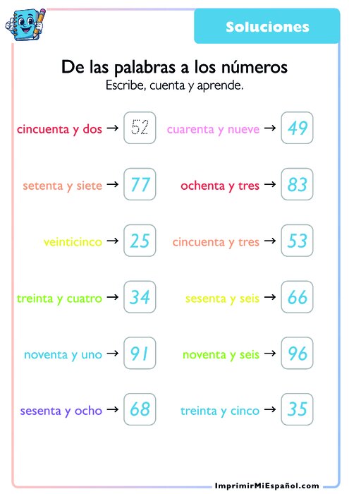 Clave de respuestas