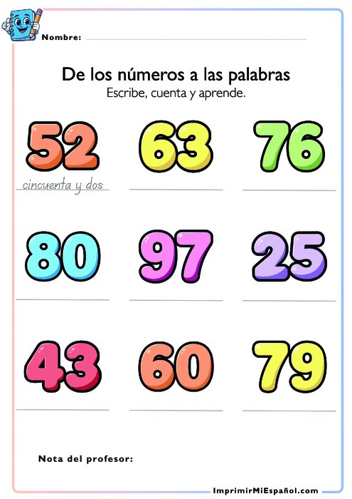 Worksheet